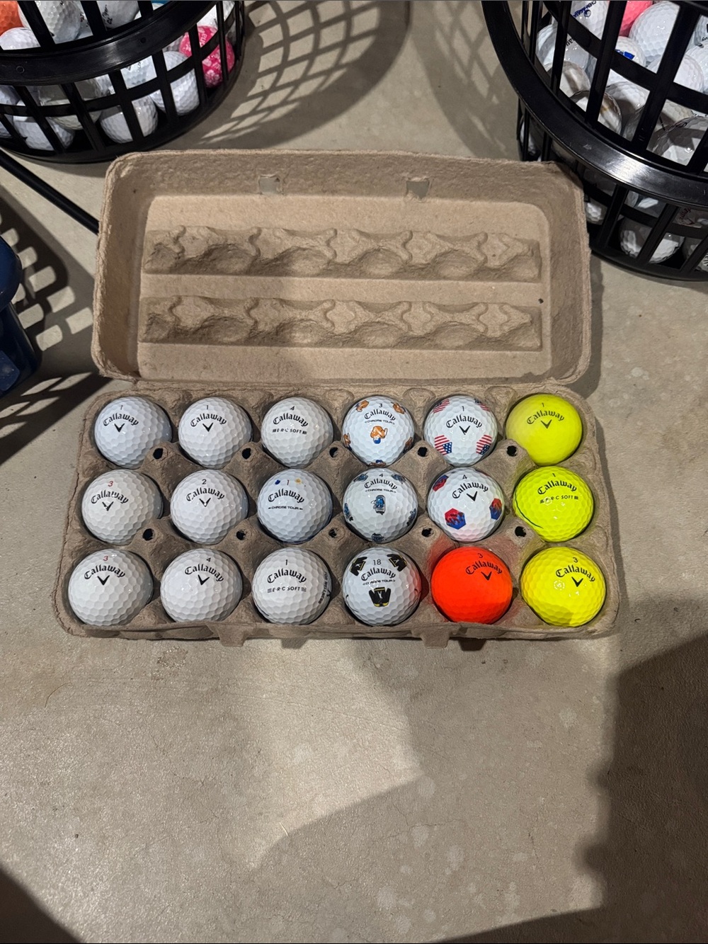 Callaway Golf Balls - 18 Balls